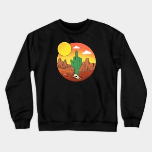 Nature middle finger Crewneck Sweatshirt